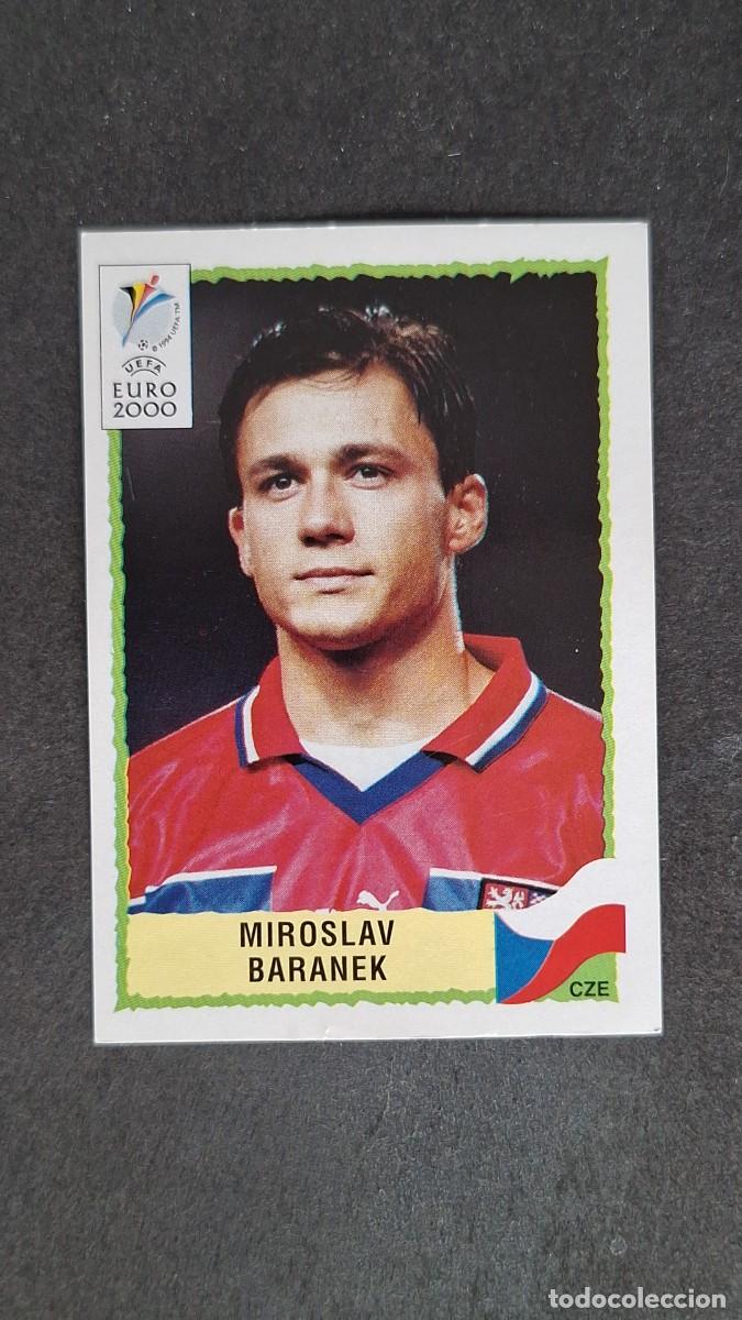 Cromos de F&uacute;tbol: L1 MIROSLAV BARANEK SELECCION REPUBLICA CHECA 311 PANINI EUROCOPA 2000 NUNCA PEGADO SIN PEGAR