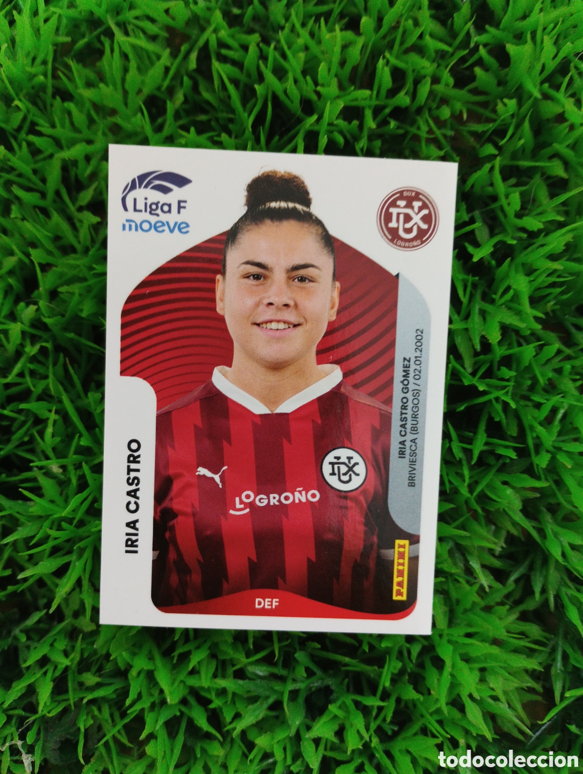 Cromos de Futebol: Iria Castro Dux Logro&ntilde;o Liga Femenina 25-26 # 149