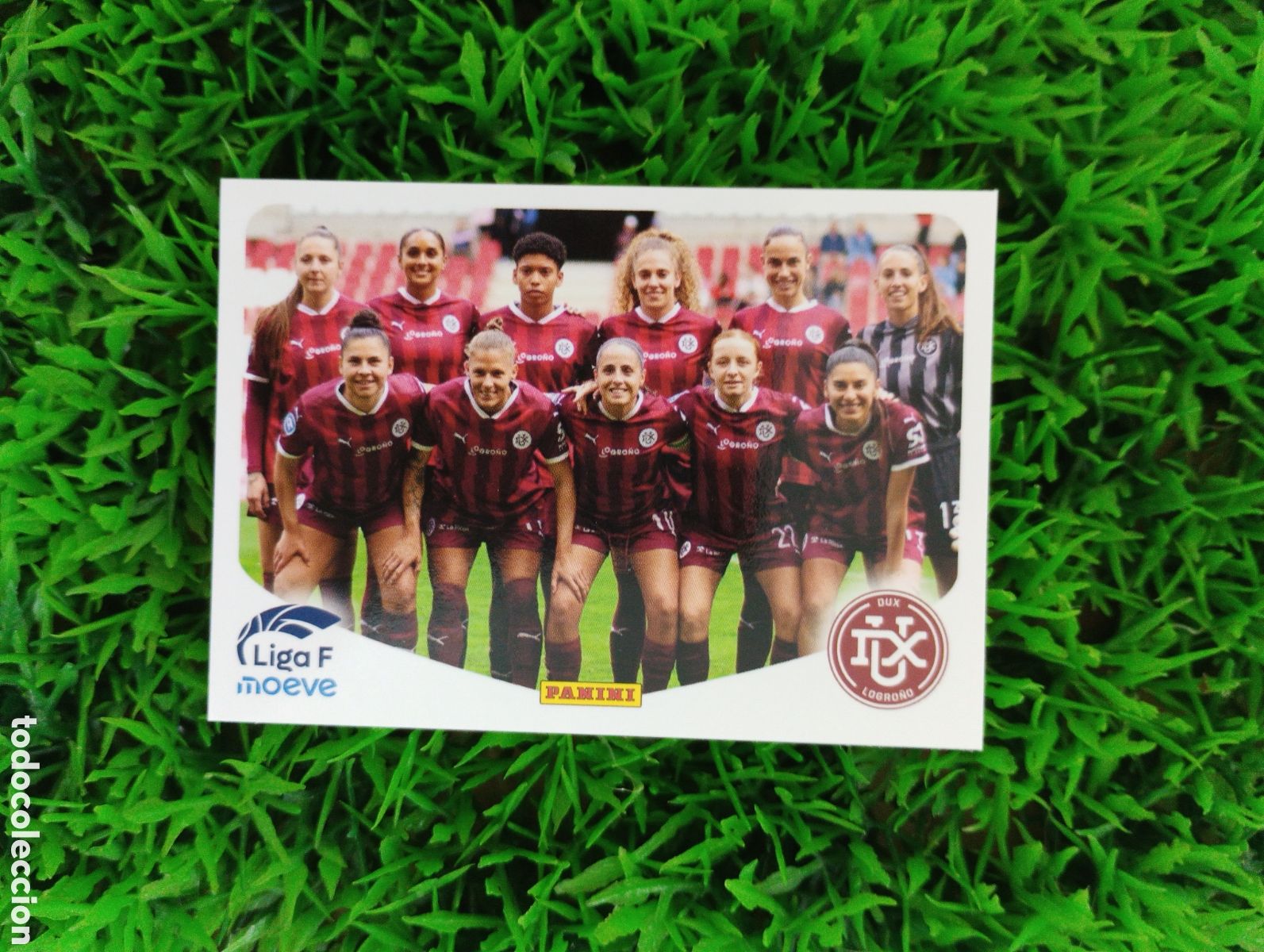 Cromos de Futebol: Alineacion Dux Logro&ntilde;o Liga Femenina 25-26 # 143