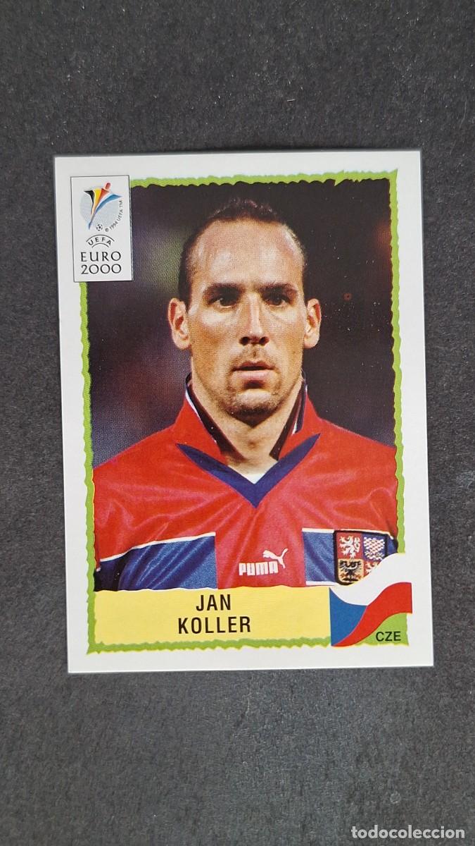 Cromos de F&uacute;tbol: L1 JAN KOLLER SELECCION REPUBLICA CHECA 312 PANINI EUROCOPA 2000 NUNCA PEGADO SIN PEGAR