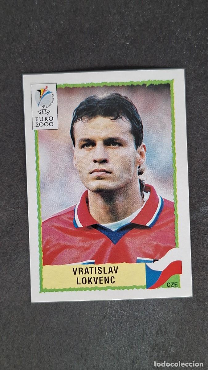 Cromos de F&uacute;tbol: L1 VRATISLAV LOKVENC SELECCION REPUBLICA CHECA 314 PANINI EUROCOPA 2000 NUNCA PEGADO SIN PEGAR