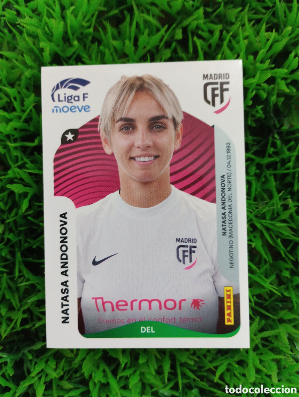 Figurine di Calcio: Natasa Andonova Madrid Cff Liga Femenina 25-26 # 261