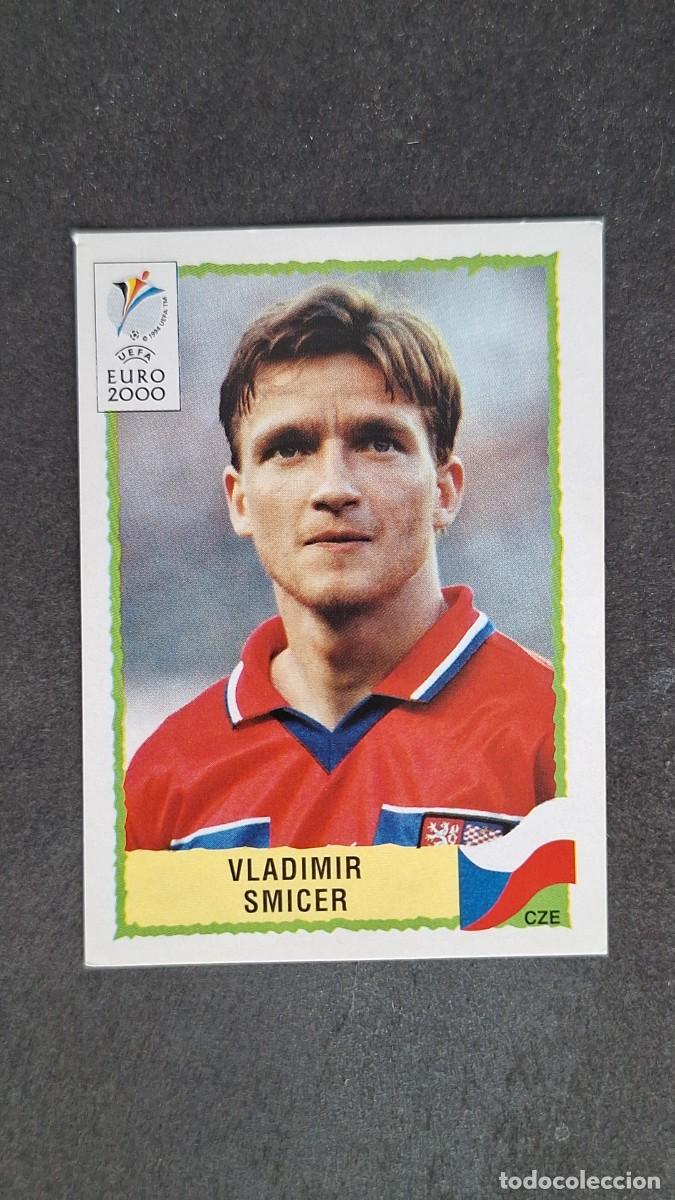 Cromos de F&uacute;tbol: L1 VLADIMIR SMICER SELECCION REPUBLICA CHECA 315 PANINI EUROCOPA 2000 NUNCA PEGADO SIN PEGAR