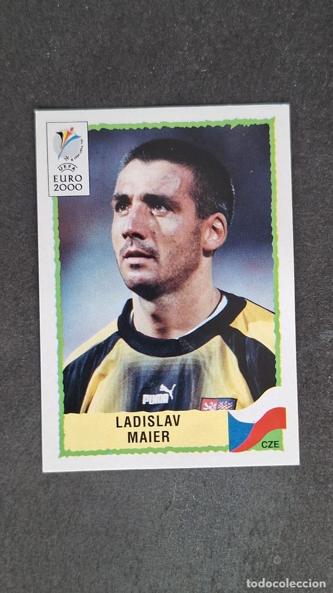 Cromos de F&uacute;tbol: L1 LADISLAV MAIER SELECCION REPUBLICA CHECA 316 PANINI EUROCOPA 2000 NUNCA PEGADO SIN PEGAR