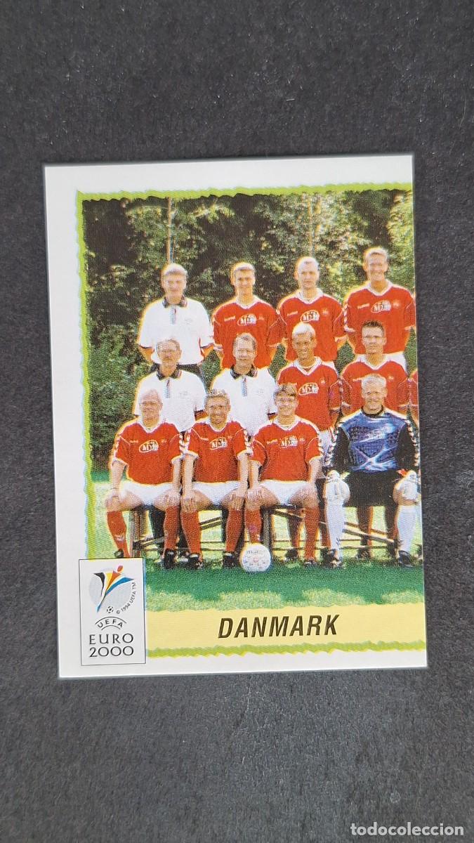 Fu&szlig;ball-Sticker: L1 EQUIPO SELECCION DINAMARCA 318 PANINI EUROCOPA 2000 NUNCA PEGADO SIN PEGAR
