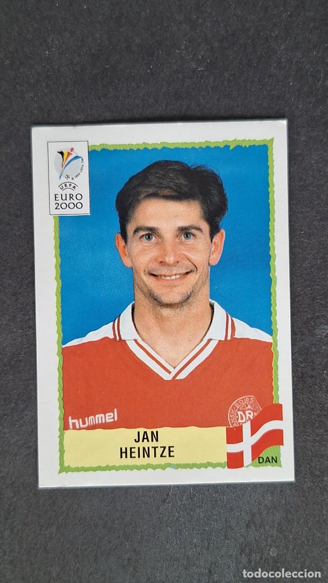 Cromos de F&uacute;tbol: L1 JAN HEINTZE SELECCION DINAMARCA 322 PANINI EUROCOPA 2000 NUNCA PEGADO SIN PEGAR