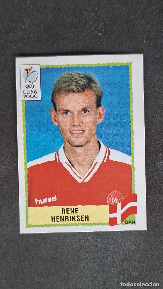 Cromos de F&uacute;tbol: L1 RENE HENRIKSEN SELECCION DINAMARCA 323 PANINI EUROCOPA 2000 NUNCA PEGADO SIN PEGAR