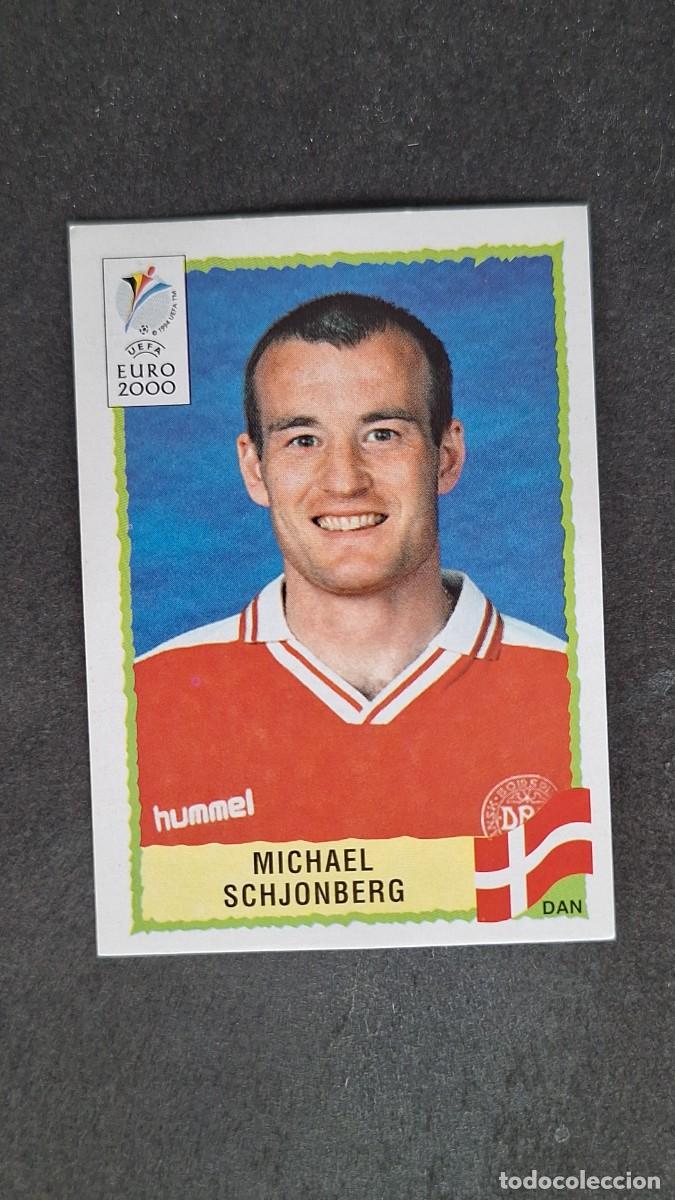 Cromos de F&uacute;tbol: L1 MICHAEL SCHJONBERG SELECCION DINAMARCA 325 PANINI EUROCOPA 2000 NUNCA PEGADO SIN PEGAR
