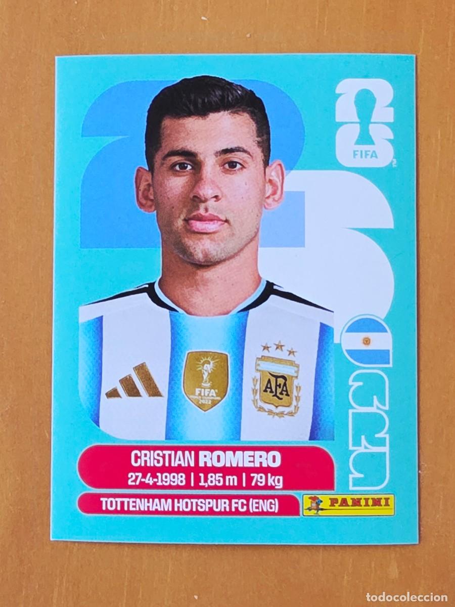 Cromos de F&uacute;tbol: ARG 4 Cristian Romero, Argentina, Panini FIFA World Cup Mundial 2026 Sticker