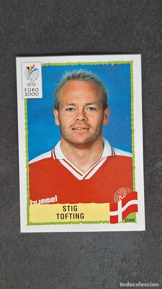 Cromos de F&uacute;tbol: L1 STIG TOFTING SELECCION DINAMARCA 330 PANINI EUROCOPA 2000 NUNCA PEGADO SIN PEGAR