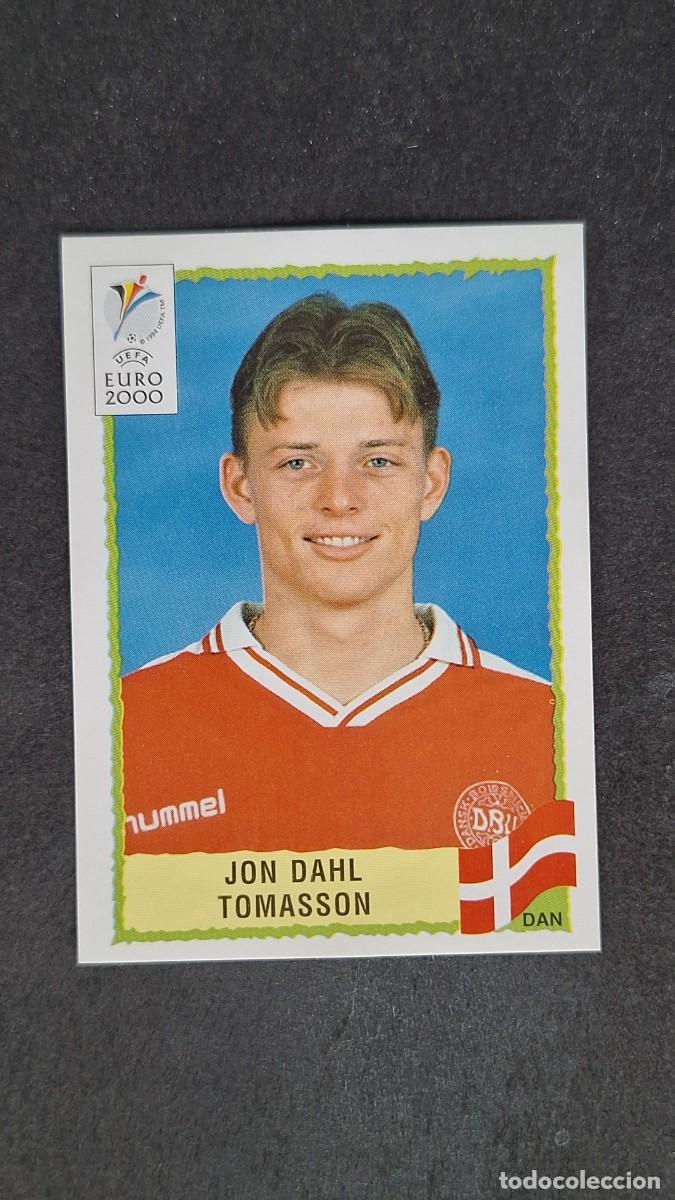 Cromos de F&uacute;tbol: L1 JON DHAL TOMASSON SELECCION DINAMARCA 331 PANINI EUROCOPA 2000 NUNCA PEGADO SIN PEGAR
