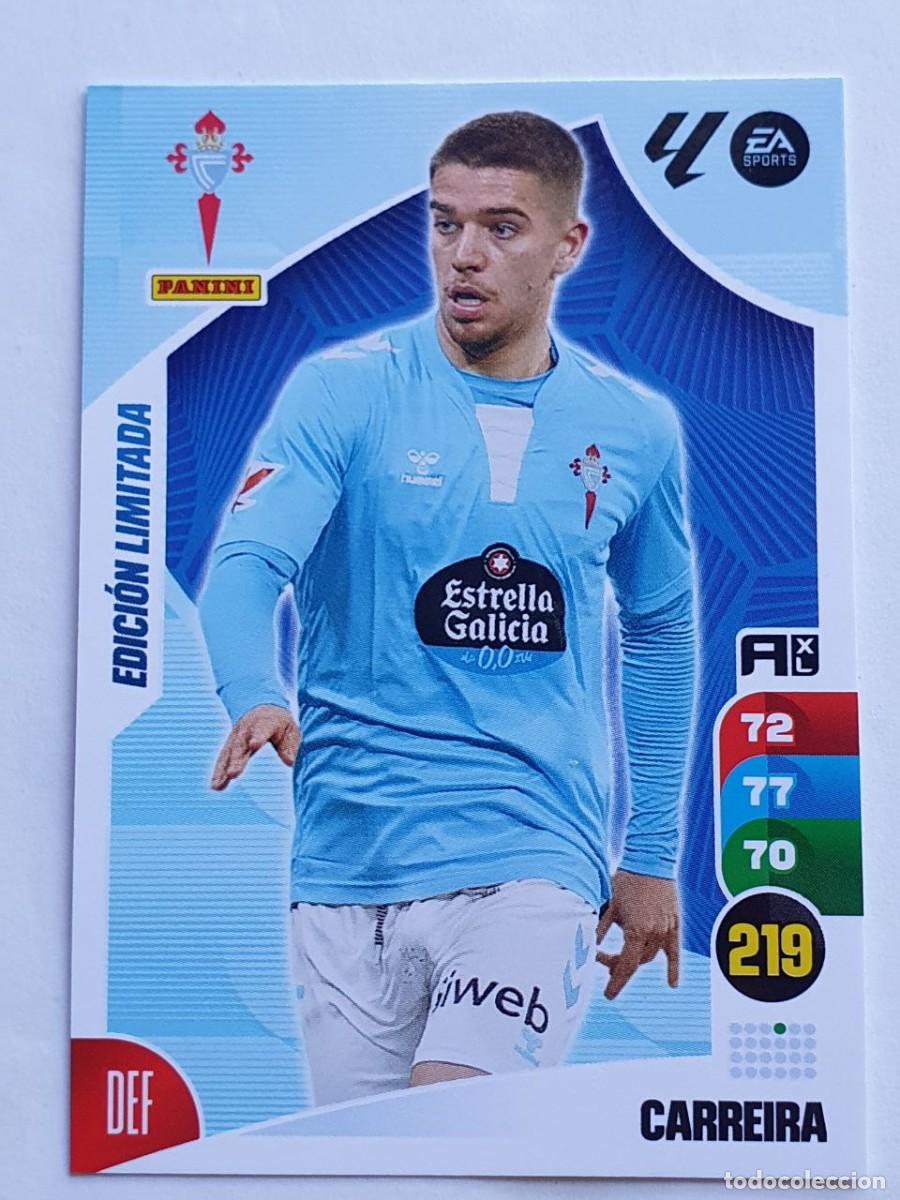 Cromos de F&uacute;tbol: LAST MOMENT Edici&oacute;n Limitada CARREIRA (Celta) - Panini Adrenalyn LaLiga 2024-25 La Liga