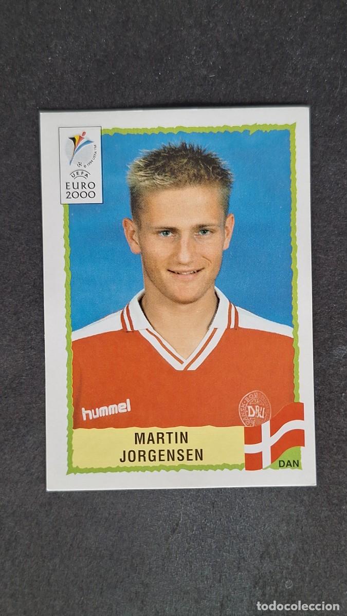 Cromos de Futebol: L1 MARTIN JORGENSEN SELECCION DINAMARCA 332 PANINI EUROCOPA 2000 NUNCA PEGADO SIN PEGAR