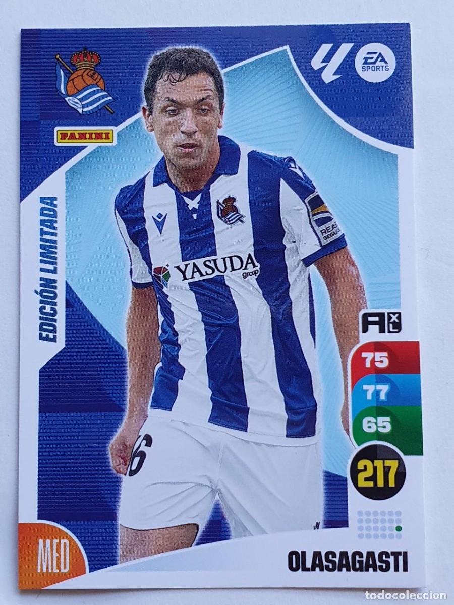 Cromos de F&uacute;tbol: LAST MOMENT Edici&oacute;n Limitada OLASAGASTI (Real Sociedad) - Panini Adrenalyn LaLiga 2024-25 La Liga