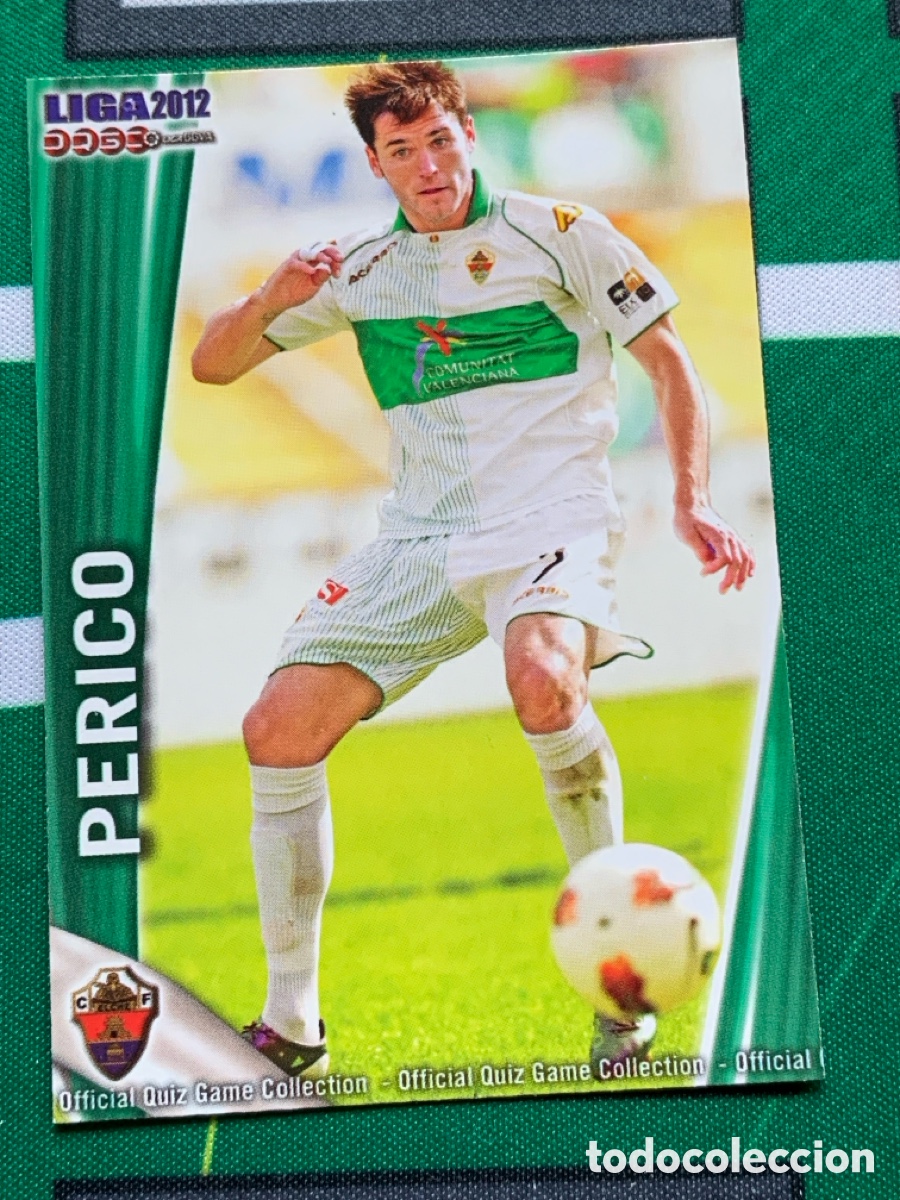 Figurine di Calcio: 1215 Perico Elche Base card FICHAS LIGA MUNDICROMO 2011 2012 11 12
