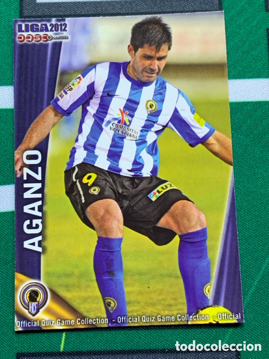 Figurine di Calcio: 1204 Aganzo Hercules Base card FICHAS LIGA MUNDICROMO 2011 2012 11 12