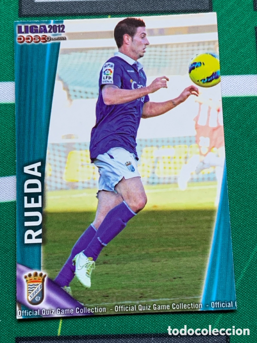 Figurine di Calcio: 1223 Rueda Xerez Base card FICHAS LIGA MUNDICROMO 2011 2012 11 12