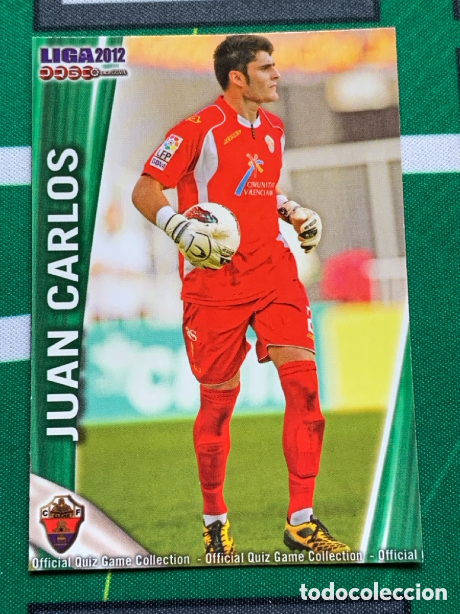 Figurine di Calcio: 1212 Juan Carlos Elche Base card FICHAS LIGA MUNDICROMO 2011 2012 11 12