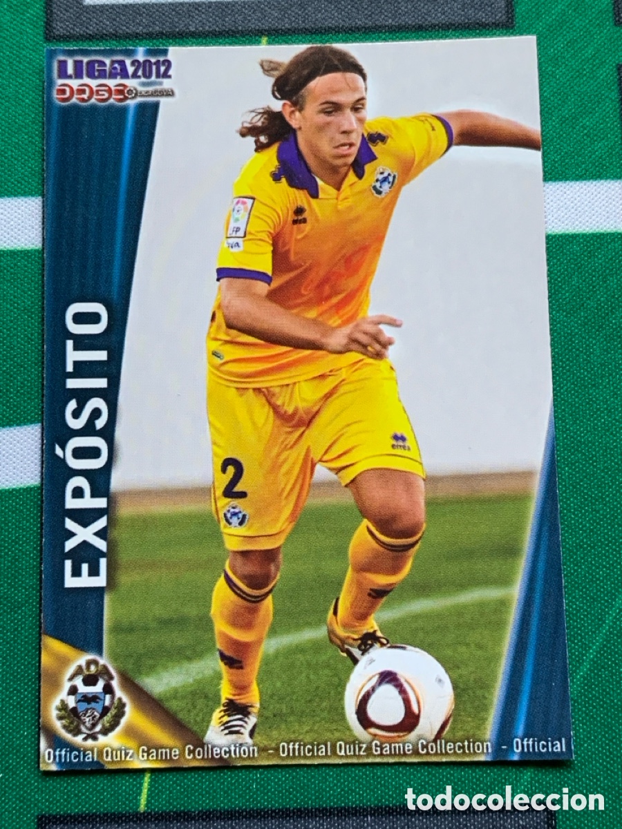 Figurine di Calcio: 1229 Exp&oacute;sito Alcorcon Base card FICHAS LIGA MUNDICROMO 2011 2012 11 12