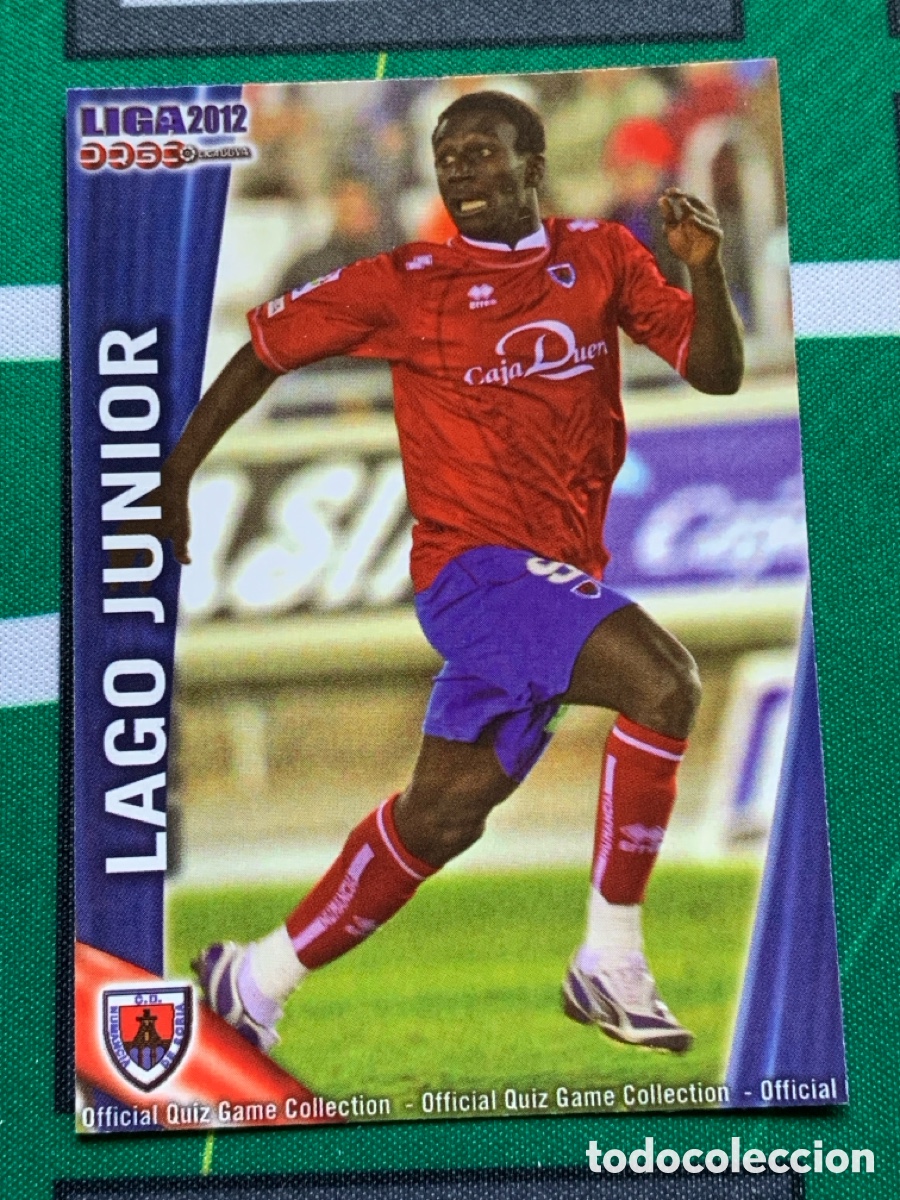 Fu&szlig;ball-Sticker: 1234 Lago Junior Numancia Base card FICHAS LIGA MUNDICROMO 2011 2012 11 12