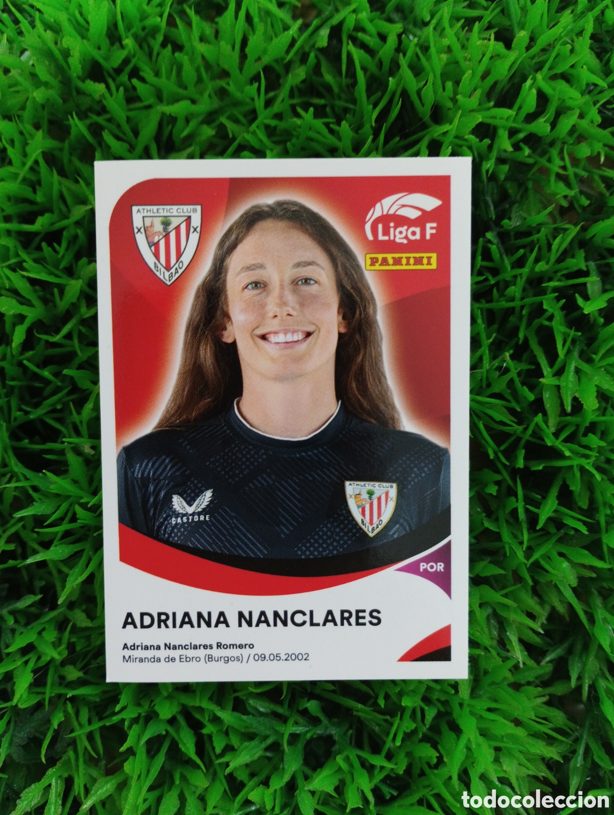 Football Stickers: Adriana Nanclares Athletic Bilbao Liga Femenina 24-25 # 4