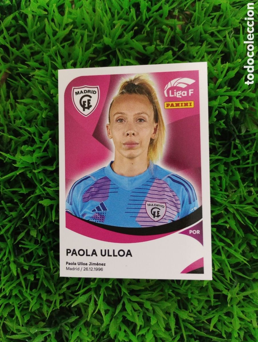 Cromos de F&uacute;tbol: Paola Ulloa Madrid Cff Liga Femenina 24-25 # 224