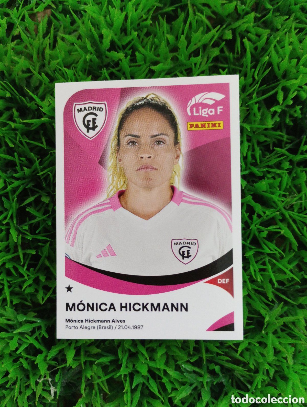 Cromos de F&uacute;tbol: Monica Hickmann Madrid Cff Liga Femenina 24-25 # 230