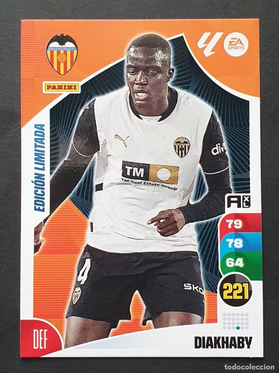 Cromos de F&uacute;tbol: LAST MOMENT Edici&oacute;n Limitada DIAKHABY (Valencia) - Panini Adrenalyn LaLiga 2024-25 La Liga