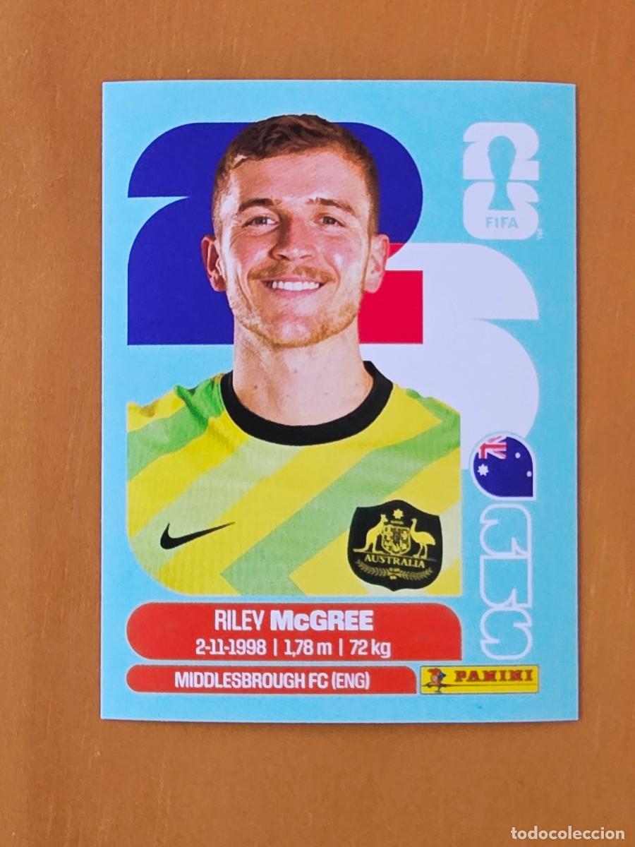 Figurine di Calcio: AUS 12 Riley McGree, Australia, Panini FIFA World Cup Mundial 2026 Sticker
