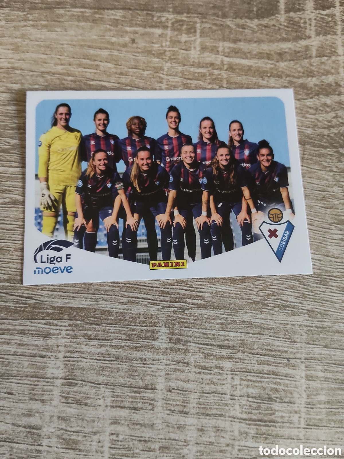 Cromos de F&uacute;tbol: Panini liga F moeve 2025 2026 25 26 163 alineaci&oacute;n Eibar
