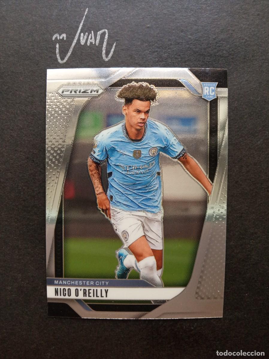 Figurine di Calcio: N&ordm; 16 ROOKIE NICO O'REILLY MANCHESTER CITY INGLATERRA ⚽ PANINI &reg; PRIZM PREMIER 2024 2025 24 25 NUEVO