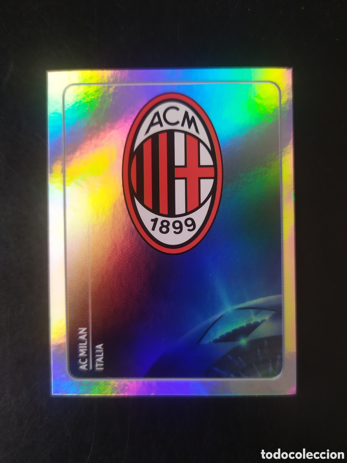 Fu&szlig;ball-Sticker: UEFA Champions League 2011 2012 11 12 panini escudo n&deg; 498 Milan