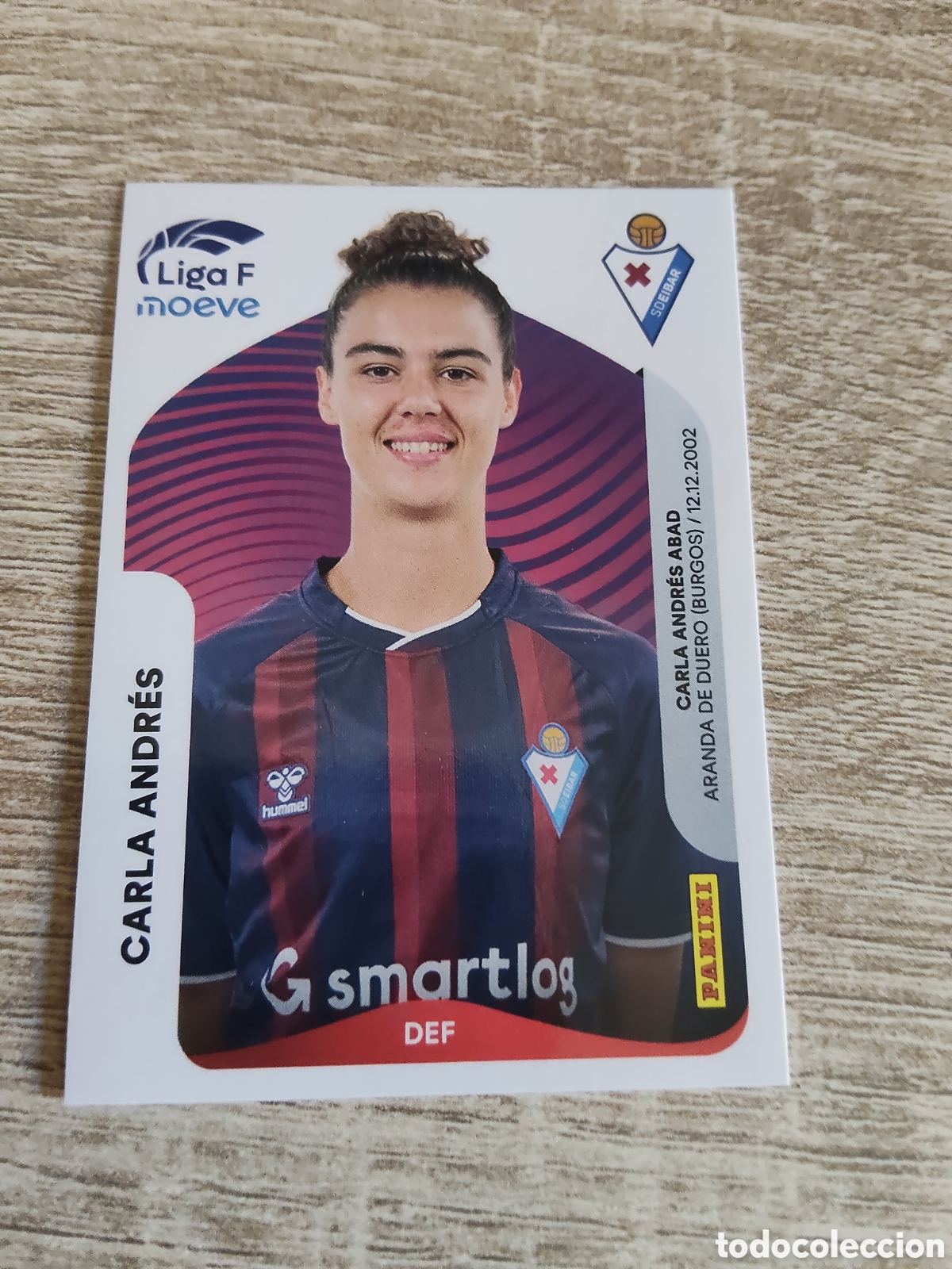 Fu&szlig;ball-Sticker: Panini liga F moeve 2025 2026 25 26 171 Carla Andr&eacute;s Eibar
