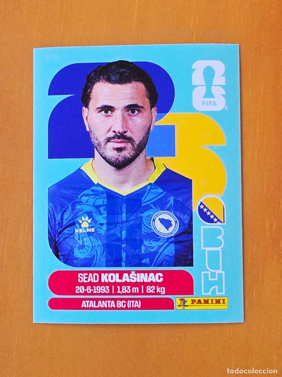 Fu&szlig;ball-Sticker: BIH 4 Sead Kola&scaron;inac, Bosnia & Herzegobina, Panini FIFA World Cup Mundial 2026 Sticker
