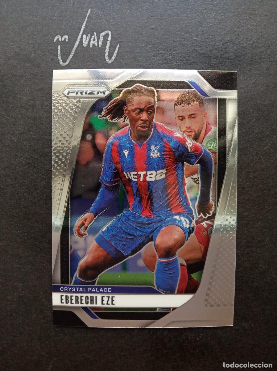 Figurine di Calcio: N&ordm; 160 EBERECHI EZE CRYSTAL PALACE INGLATERRA ARSENAL ⚽ PANINI &reg; PRIZM PREMIER 2024 2025 24 25 NUEVO