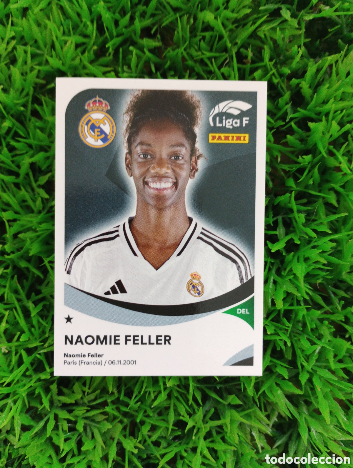 Fu&szlig;ball-Sticker: Naomie Feller Real Madrid Liga Femenina 24-25 # 259 A