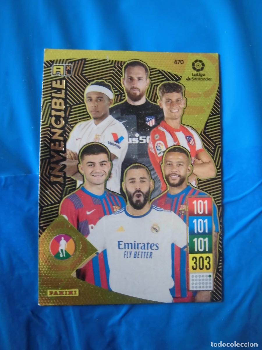 Cromos de F&uacute;tbol: INVENCIBLE 470 ADRENALYN 2021-22 PANINI
