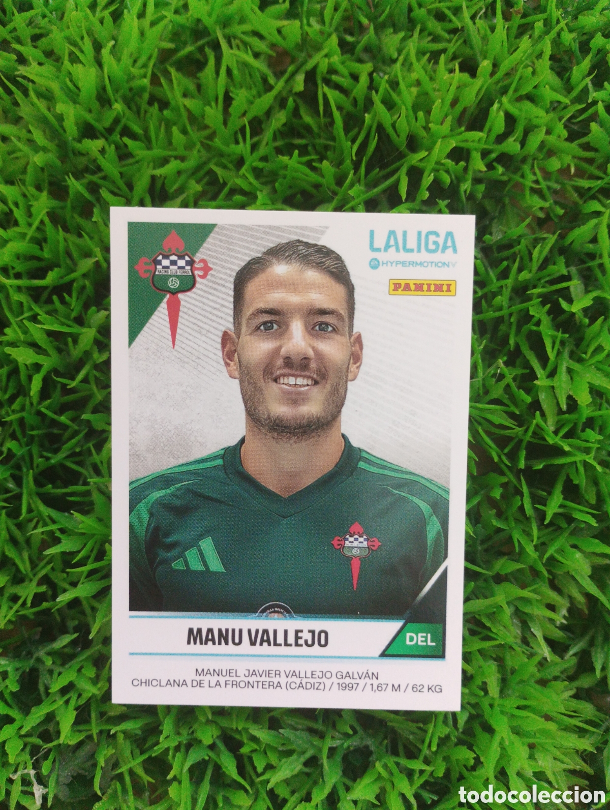 Cromos de F&uacute;tbol: Manu Vallejo Ferrol Liga Hypermotion 24-25 # 227 B