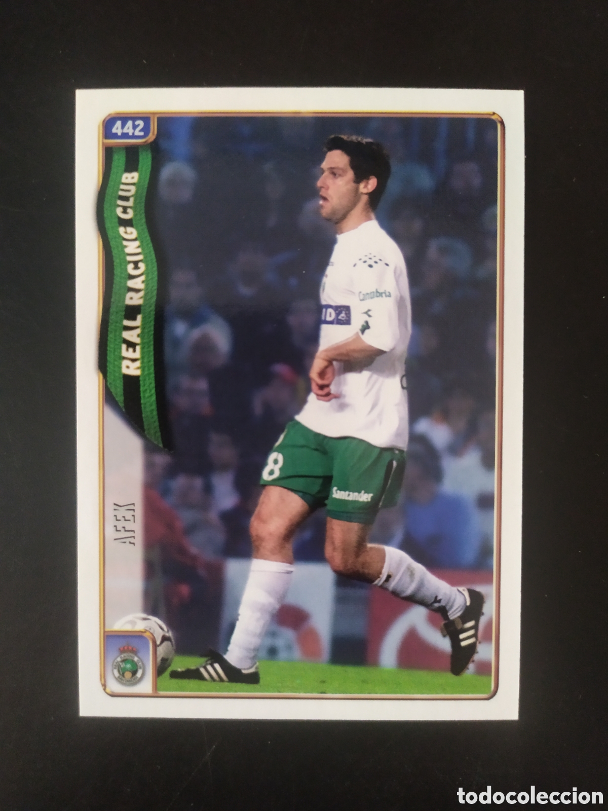 Cromos de F&uacute;tbol: Mundicromo fichas Liga 2004 2005 04 05 Afek n&deg; 442 Racing Santander