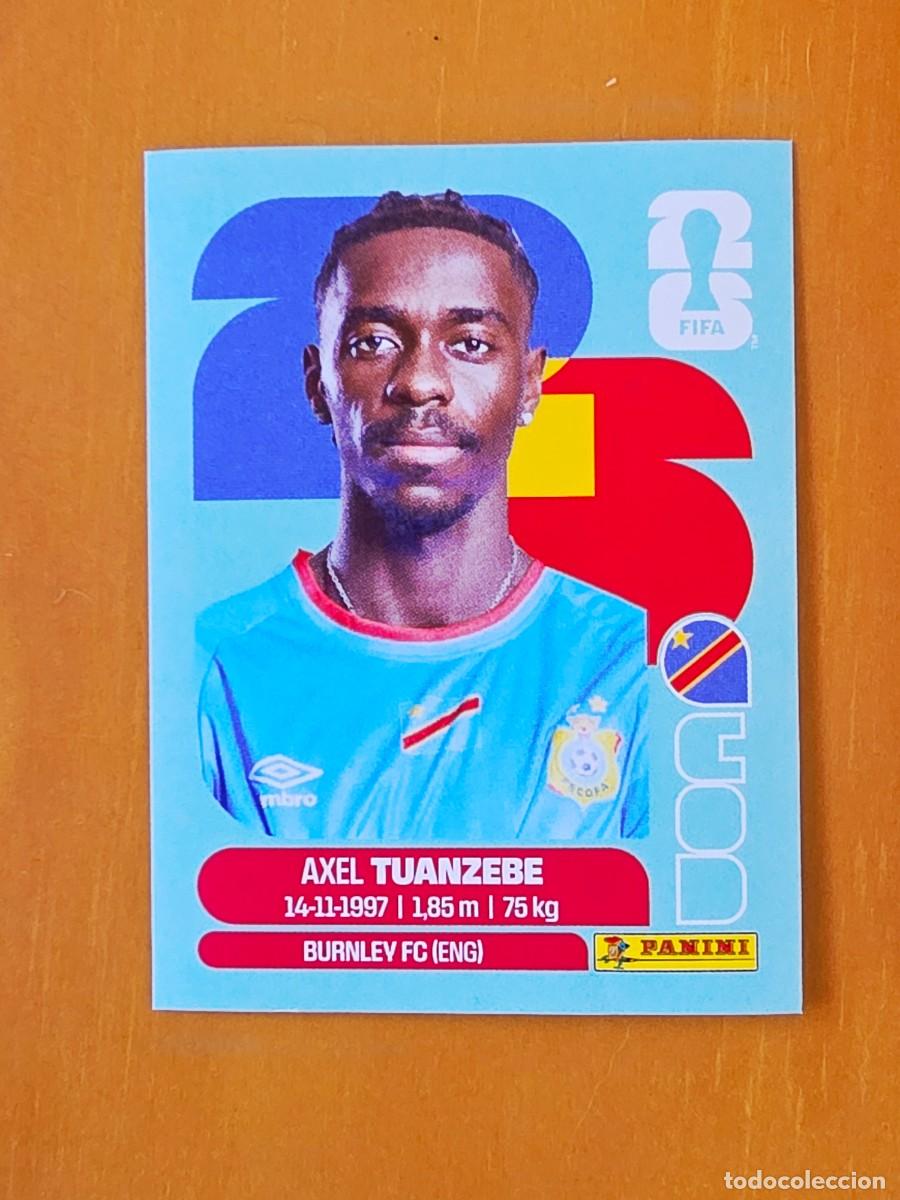 Cromos de F&uacute;tbol: COD 4 Axel Tuanzebe, Rep&uacute;blica Democr&aacute;tica del Congo, Panini FIFA World Cup Mundial 2026 Sticker
