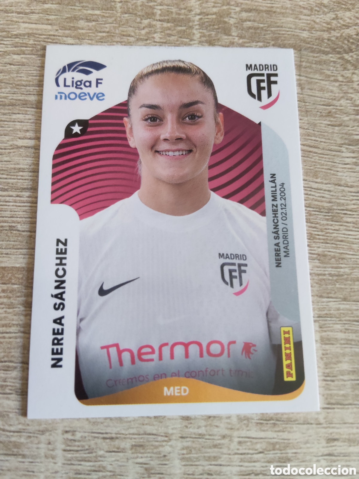 Cromos de F&uacute;tbol: Panini liga F moeve 2025 2026 25 26 253 B Nerea S&aacute;nchez Madrid CFF