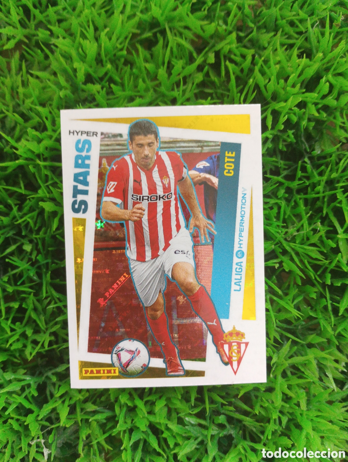 Football Stickers: Cote Sporting Gijon STARS Liga Hypermotion 24-25 # 429