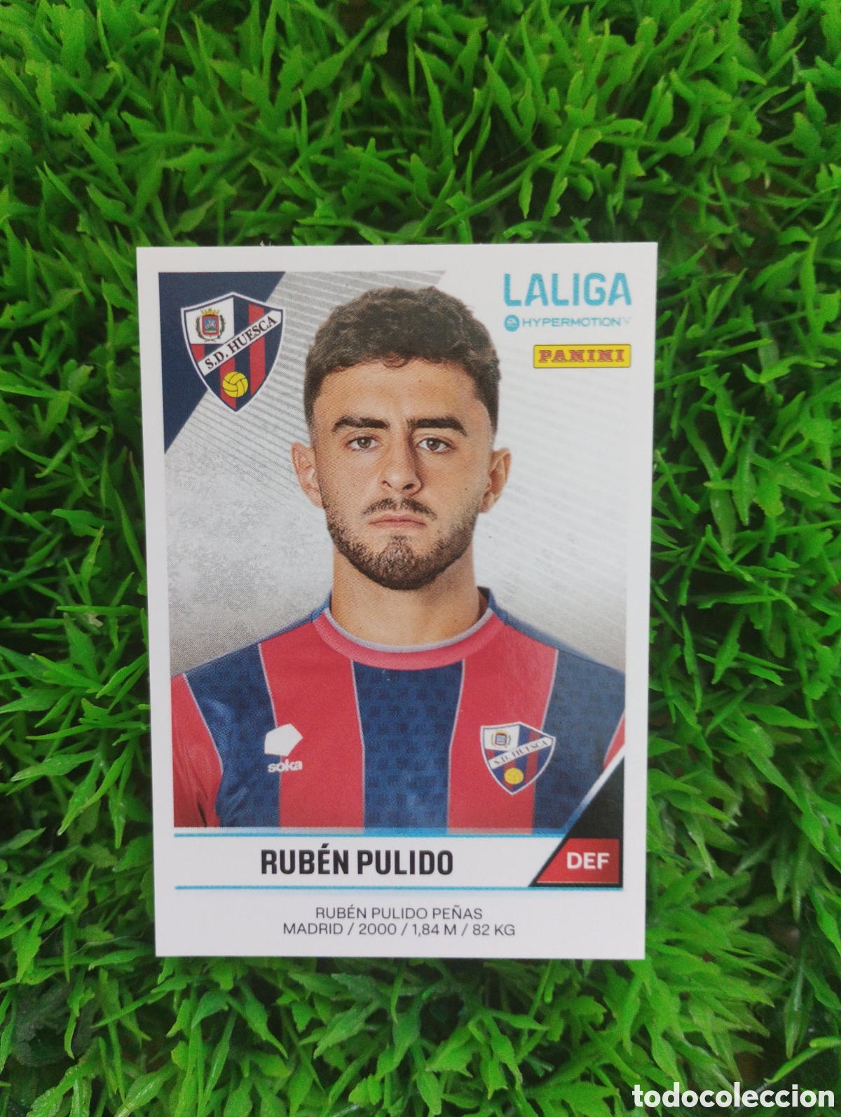 Football Stickers: Ruben Pulido Huesca Liga Hypermotion 24-25 # 256