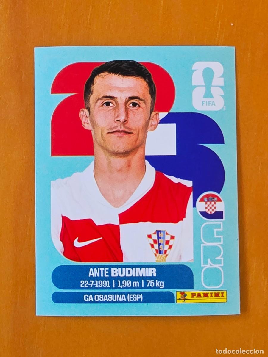 Figurine di Calcio: CRO 18 Ante Budimir, Croacia, Panini FIFA World Cup Mundial 2026 Sticker