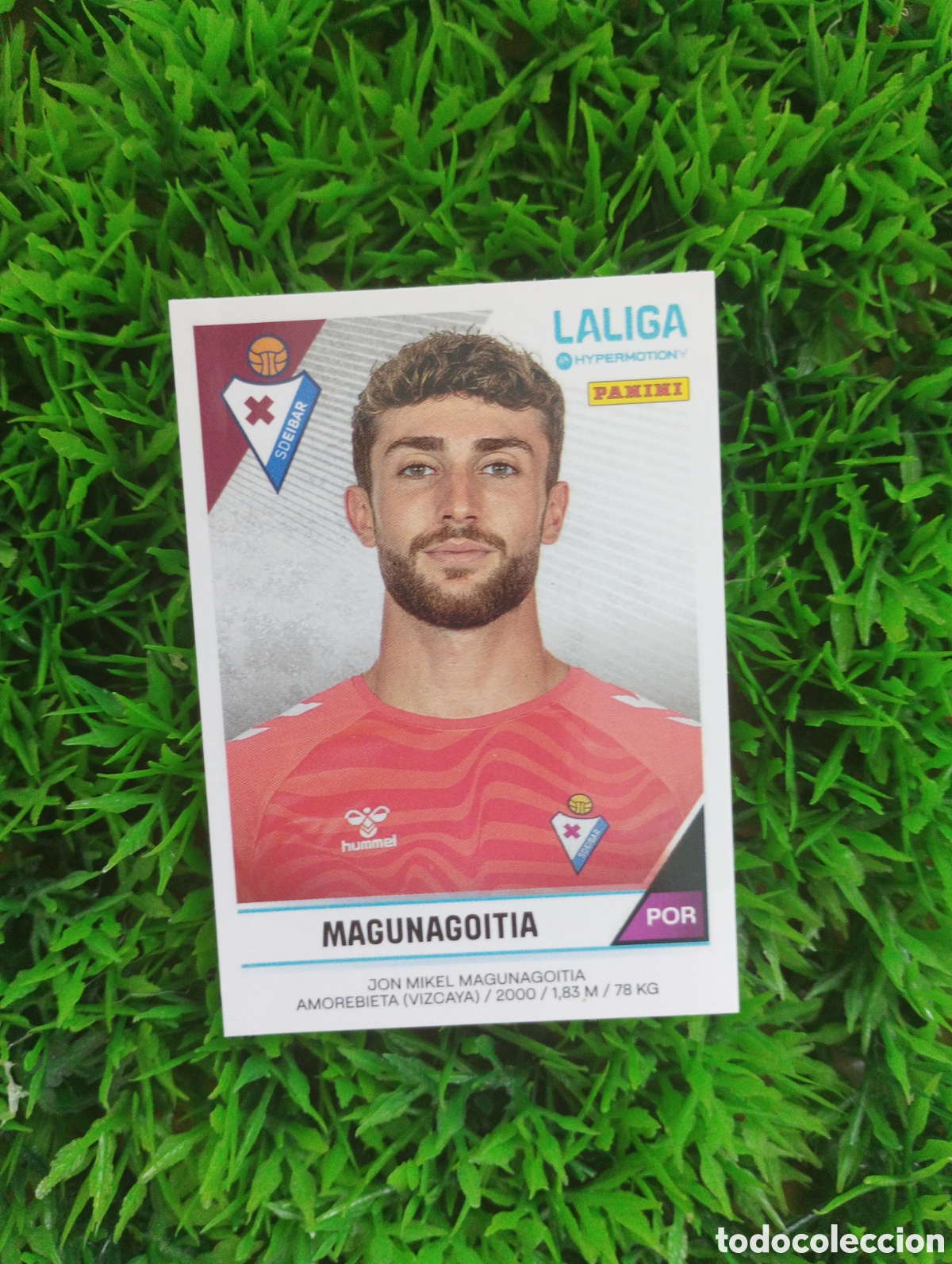 Fu&szlig;ball-Sticker: Magunagoitia Eibar Liga Hypermotion 24-25 # 156