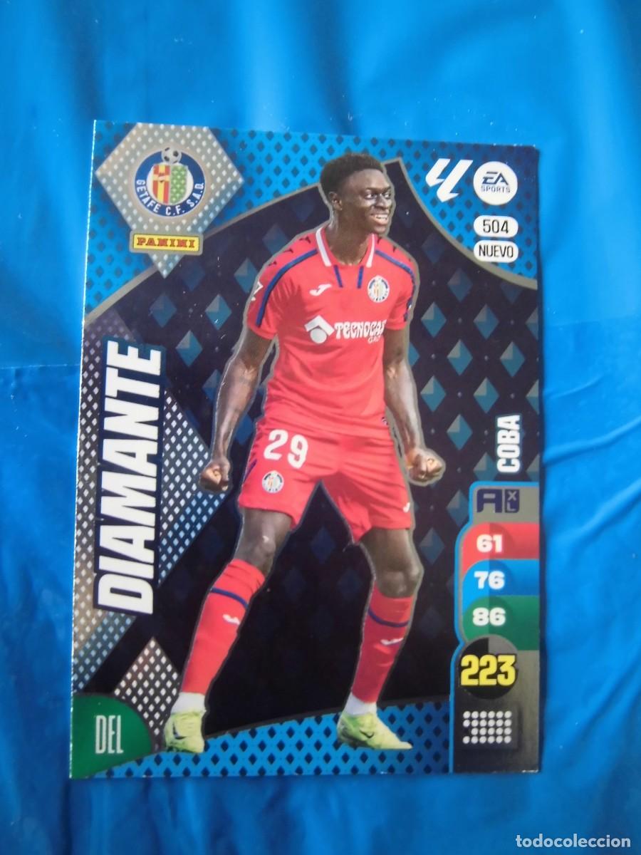 Fu&szlig;ball-Sticker: COBA NUEVO DIAMANTE 504 GETAFE ADRENALYN 2024-25 PANINI