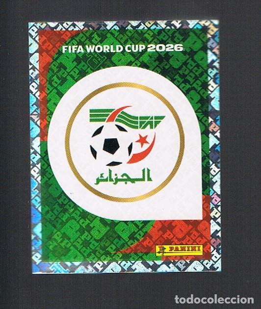 Cromos de F&uacute;tbol: STICKER FIFA WORLD CUP 2026 ALG N&ordm; 1 ESCUDO ARGELIA