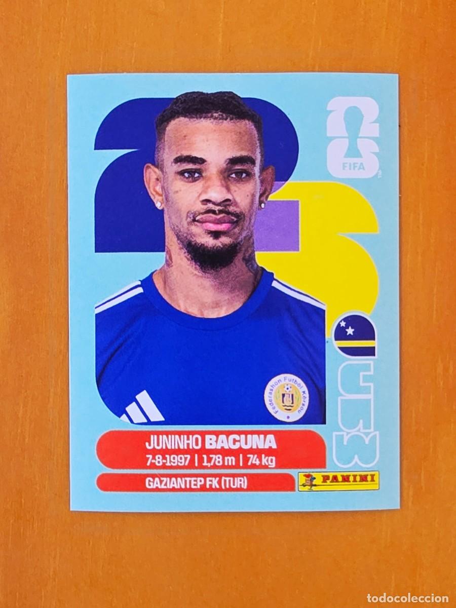 Cromos de F&uacute;tbol: CUW 11 Juninho Bacuna, Curazao, Panini FIFA World Cup Mundial 2026 Sticker