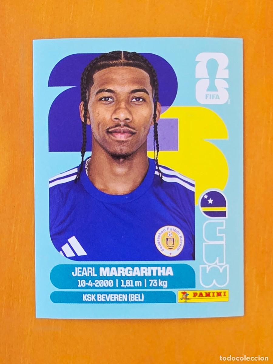 Cromos de F&uacute;tbol: CUW 16 Jearl Margarita, Curazao, Panini FIFA World Cup Mundial 2026 Sticker