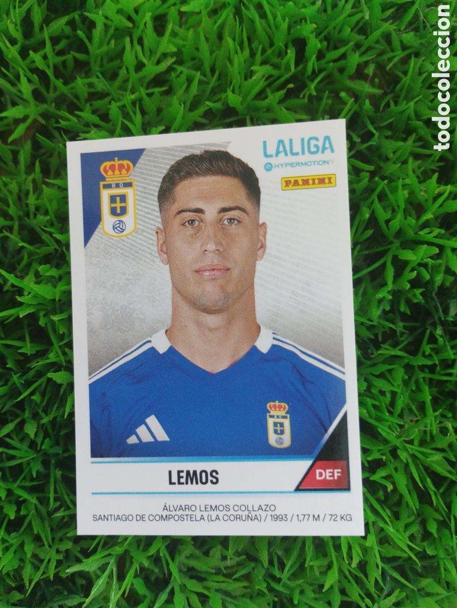Football Stickers: lemos Oviedo Liga Hypermotion 24-25 # 329 A